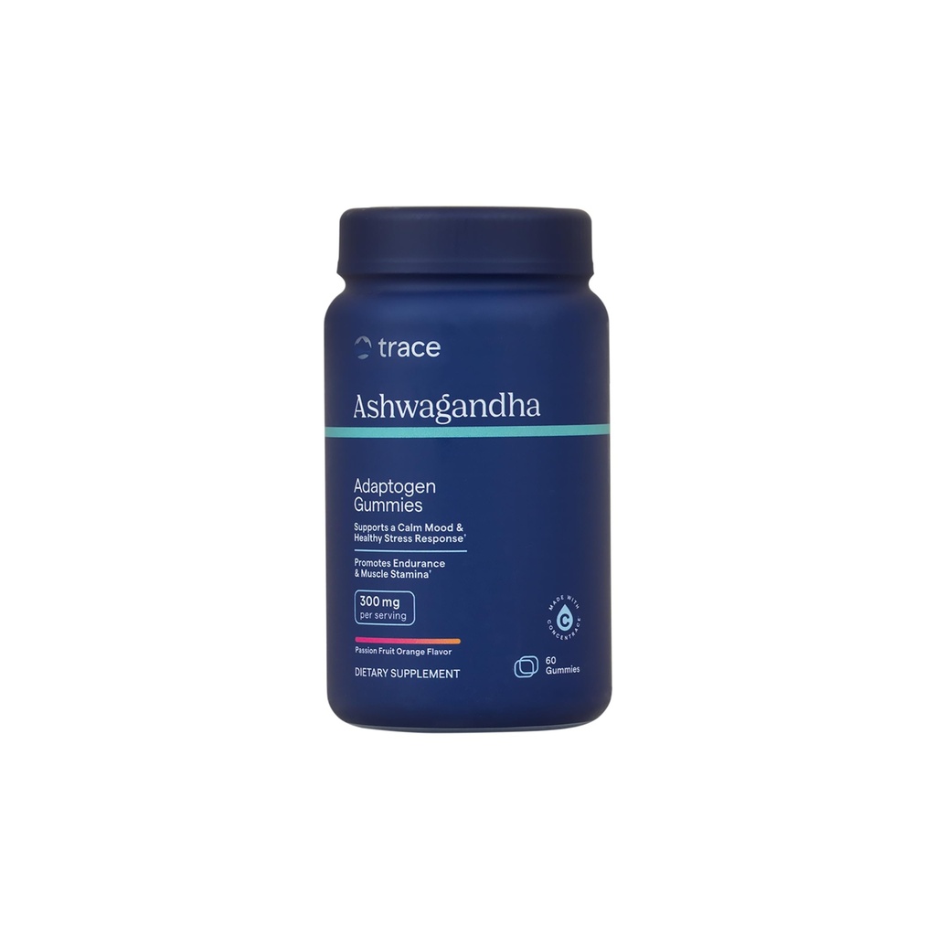 Stopy Minerály Ashwagandha - Ashwagandha Gummies pro podporu zdravé Mindset - Calming dodatek - Lepší spánek - Imunitní systém a energetická podpora - Vášeň ovoce Orange - 60 Počet (30 Služeb)