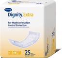 Dignity Extra Inkontinence Liner pro muže a ženy - močová měchýř Leak Pads, střední absorbence - Jedna velikost sedí nejvíce, 4 v x 12 in, 25 Počet, 1 balení