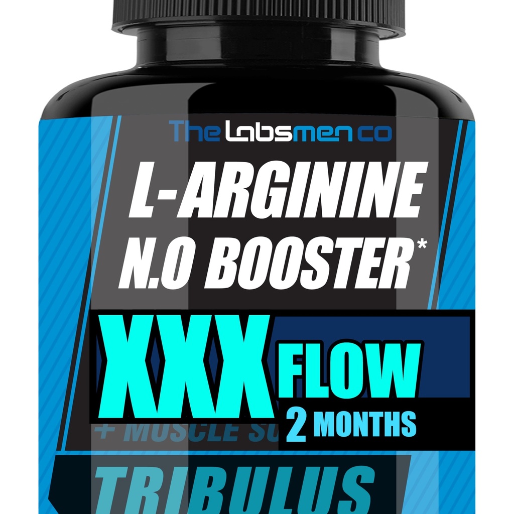 L Arginin Nitric Oxide doplňky pro muže - Happy Wife, Happy Nights Nápověda zvýšit krevní oběh, Muscle Pump Pre Workout, Mužské Endurance w / Tribulus - 2 Mons