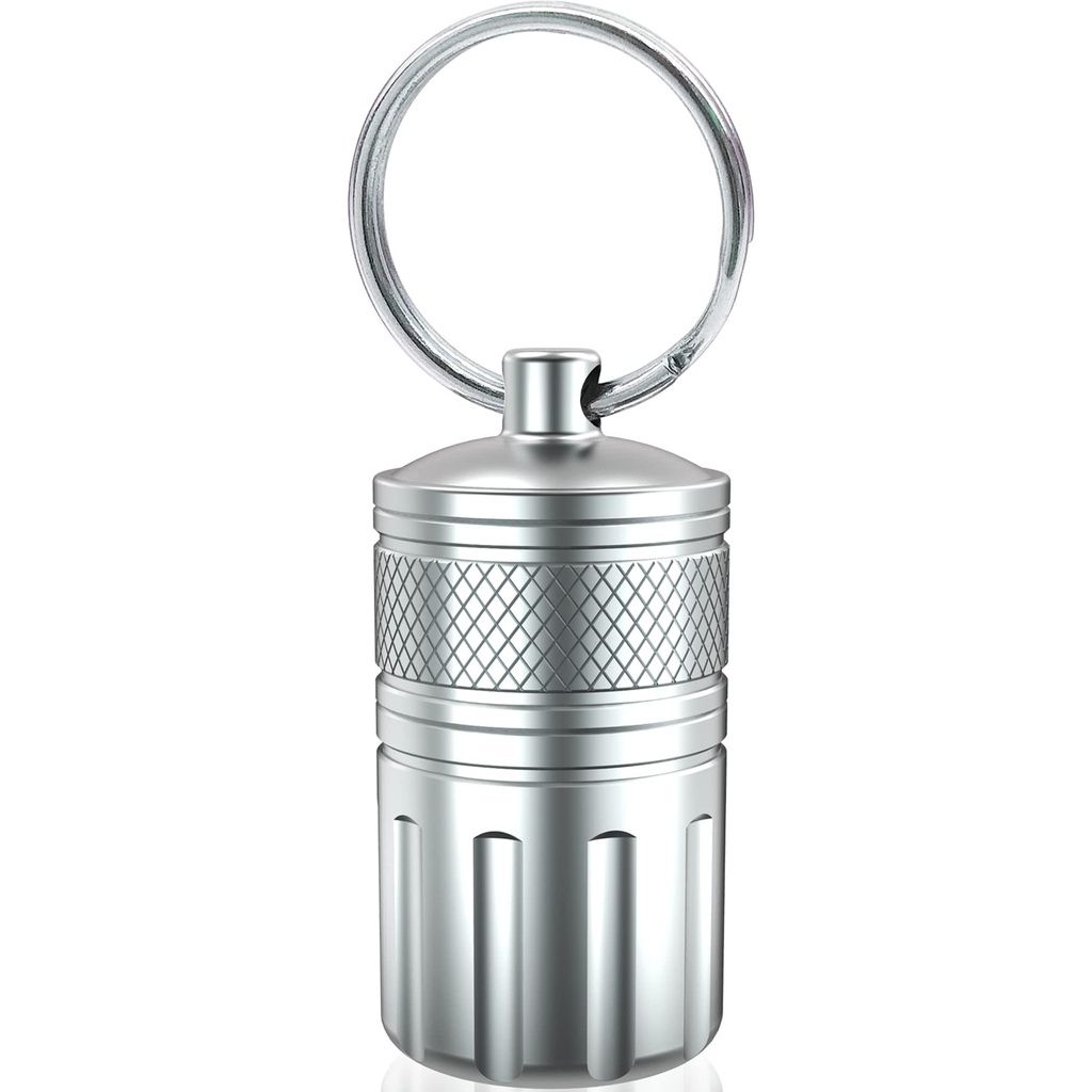 Pill Crusher & Cases, Medicine to Fine Powder, nerezová ocel drtí pilulky, vodotěsný (Vitamin Crusher)