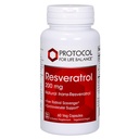 PROTOKOL PRO LIFE BALANCE Resveratrol 200 mg - Trans- Resveratrol - s japonským Knotweed & Grape Seed Extract - Vegan & Non- GMO - 60 Veg Kapsle