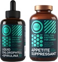 WILD FUEL Appetit Conpressant and Liquid Chlorofyl Drops Detox Bundle