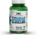 Vitální alchymie Svalové sochařství - budování svalů s vitaminem B3, B6, Fosfatidylserin, Epicatechin & Cayenne - Podporuje růst svalů, zaměření, energie a proteinové syntézy, Vyrobeno v USA - 90 Kapsle