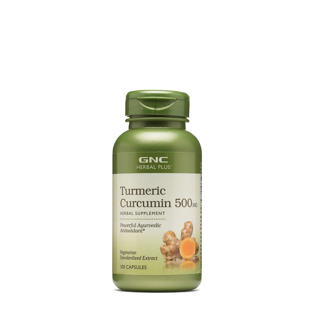 GNC Herbal Plus - Kurkumin 500 mg 100 tobolek