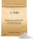 PURE ORIGINAL INGREDIENTS Hyaluronic acid (8 oz) Voda rozpustná, jemný prášek