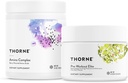 THORNE - Performance Boost Bundle: Pre- Workout & Amino Complex - Energy, Muscle, NSF Certified - 24 až 30 Služeb