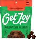 Získejte Joy Digestion Chews, Gut doplněk zdraví pro psy, Vet Doporučené měkké denní stravitelné zdraví & imunitní podpora s prebiotika, Probiotika & Postbiotika, Made in USA, 90 Počet
