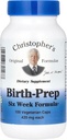 Dr. Christopher 's Birth Prep - 100 vegetariánských kapslí