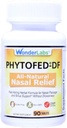 Wonder Laboratories Phytofed- DF All- Natural Nasal Relief and Decongestant, 90 tablet
