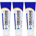 (3 Pack) Globe Dibucaine 1% Hemoroid Léčba Oz Rapid Numbing Relief, Hemoroid Léčba z Itch a Burn
