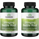 Swanson Stinging Nettle Root (Urtica Dioica) - Bylinný dodatek - (100 kapslí, 500mg) (2 balení)