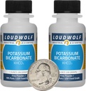 Bikarbonát draselný / 2 Ounces / 2 Lahvičky / 99% čistý USP potravinářský stupeň / jemný prášek