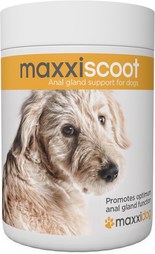 maxxipaws maxxiscoot Anal Gland & Digestive Health Support for Dogs - Supplement, 5oz