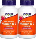 Nyní potraviny - Vitamin D3-1000iu (180 softgels) 2 PACK