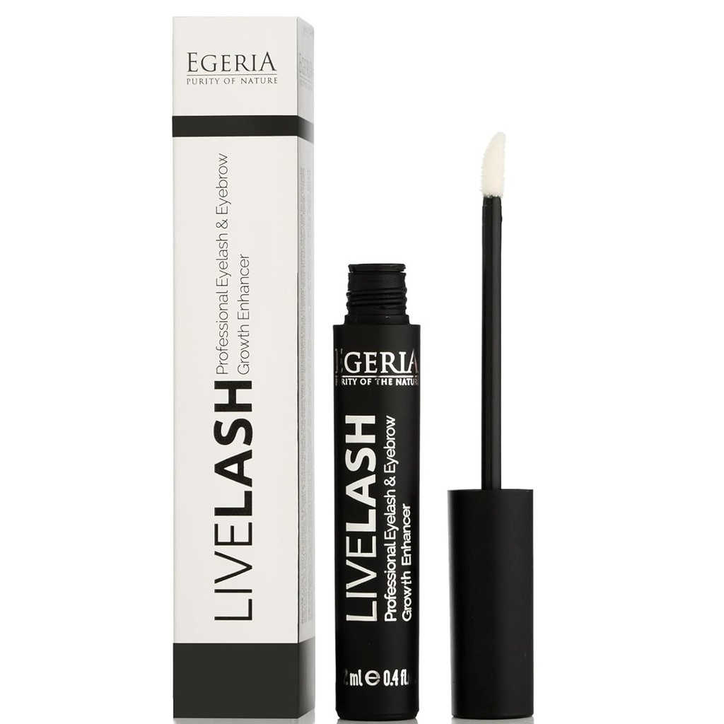Premium Eylash Growth sérum a Oční obočí Enhancer by Egeria, Lash boost sérum pro delší, Fuller silnější řasy & obočí (1 PCS)