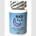 Rad ZZZ Přírodní prášky na spaní - 60 Kapsle 124; Promotes Restful Sleep 124; Made in USA