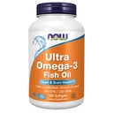 Nyní potraviny doplňky, Ultra Omega-3 Molekulárně destilované a Enteric Coated, 180 Softgels