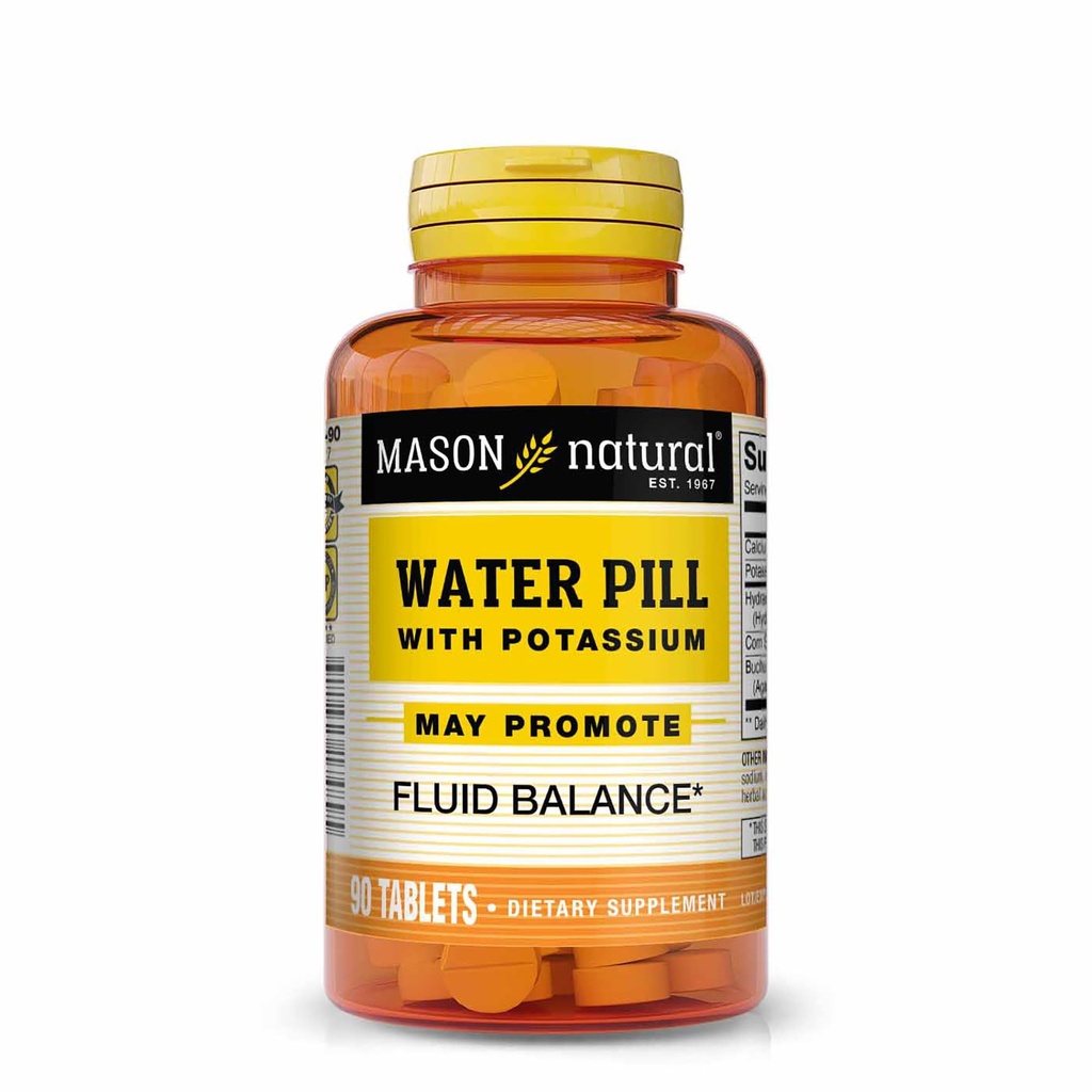 MASON NATURAL Herbal Diuretická voda Pilulka s draslíkem