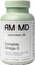 Amy Myers MD Kompletní Omega33 Softgels - Rybí olej dodatek pro kardiovaskulární a imunitní systém Podpora - Non- GMO, Non- Dairy & Non- Soy - 60 Softgels (60 Služeb)