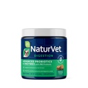 NaturVet Advanced Probiotika & Enzymy, PB6 Pes Měkké Žvýkačky na pomoc citlivé stomachy a stravovací otázky, Hickory Smoked Bacon ochucený Pet dodatek pro psy nad 6 týdnů, 120 hrabě Jar