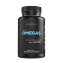 Livingood Daily Fish Oil Omega 3 dodatek, EPA a Dha z Wild Catched Fish, Omega 3 Fatty Acids for Heart, Brain, and Joint Health for Men and Women, Gluten Free, 30 Day Supply, 60 Softgels