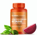 Mt. Angel Vitamíny - Kyselina chlorovodíková Betaine, podporuje zdravé trávení a žaludeční šťávy (100 vegetariánských chlorokapů)