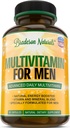 Men 's Multivitamin Dodatek pro energii, zaměření a výkon. Mens Vitamíny A, C, D, E & B12, Zinek, vápník, hořčík & Více. Multi Vitamin 60 Kapsle Vyrobeno v USA