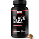 Force faktor Black Maca Root Vitality dodatek pro muže s vyšší absorpcí a výkonem, přírodní Maca Negra Extract, Fundamentals Series, 1000mg, 60 Kapsle