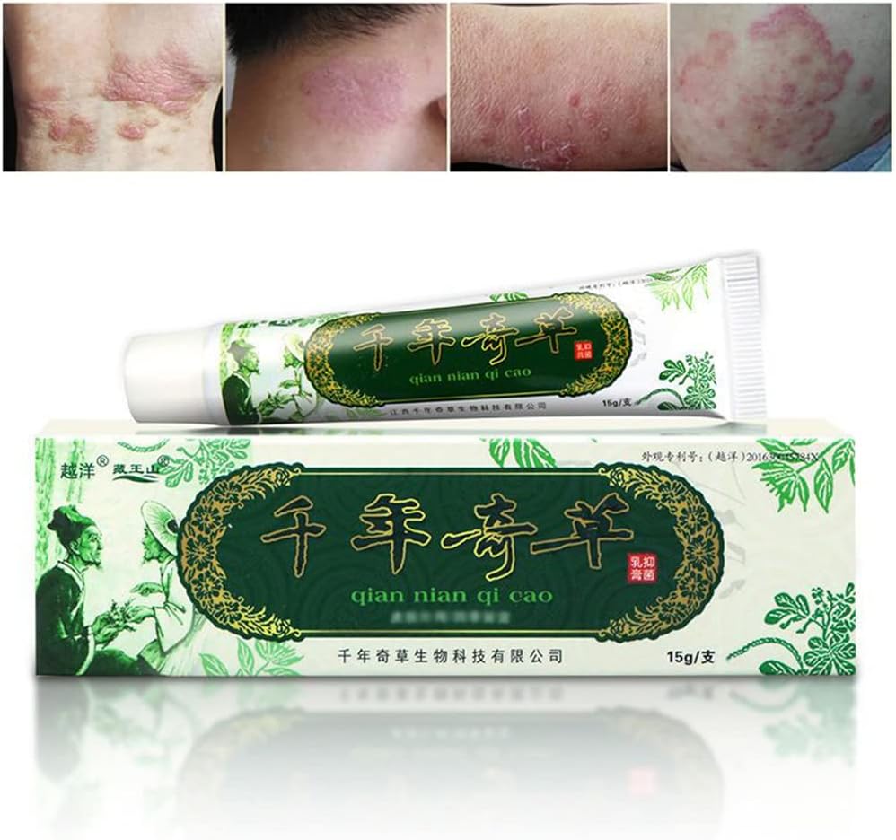 Zámoří Tisíc-rok Bylinný krém čínské Bylinné Eczema, Psoriasis Creams Dermatitis a Eczema Pruritus Psoriasis JIULIN Ointment