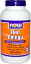 Nyní Potraviny - červená Omega červená kvasnice rýže s CoQ10 30 mg. - 180 Softgels