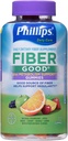 Phillips 'Fiber Good Gummies Plus Podpora metabolismu - Inulin řešitelný Fiber - B Vitamíny & Chrom na pomoc podporu metabolismu - 72Count