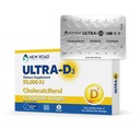 New Road Health Supply, High- Potency Vitamin D3 50,000 IU, One-Týdenní Softgel, Podporuje kosti, zuby & imunitní zdraví, Easy- to- Polykat, Gluten- Free, 12 Počet