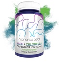 Nootropics Depot NADH + Chlorella vulgaris (Broken Cell) 400mg Kapsle 124; Nikotinamid Adenine Dinucleotide 20mg Adentide 124; Chlorofyl 10mg Adenovir 124; Energie, Alerness, Duševní jasnost & Zdravé stárnutí, 30 Počet