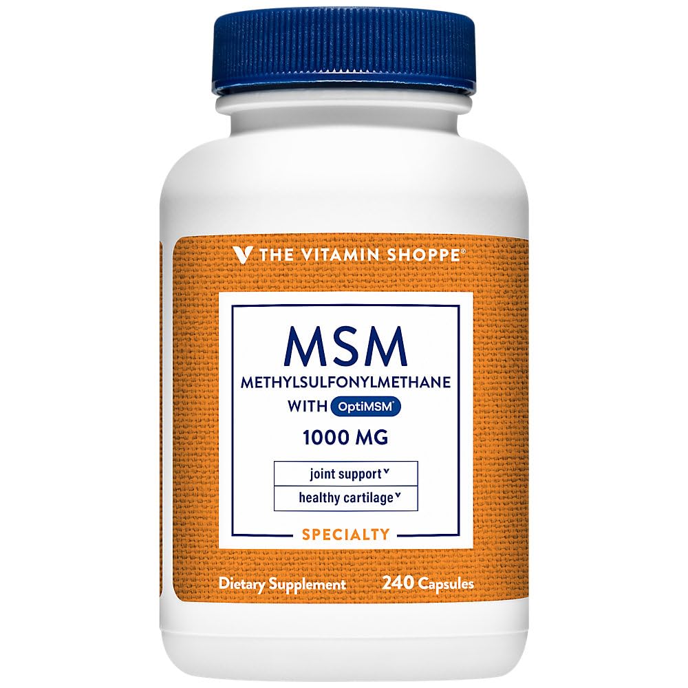 Vitamin Shoppe MSM 1000 MG (240 tobolek)