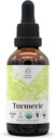 Kurkuma USDA Organic Alcohol- Free Extract CLAS124; Dietní dodatek, high- potency tinktura CLAS124; přírodní certifikovaná organická kurkuma (Curcuma Longa) sušená kořenová (2 oz)