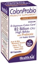 HealthAid ColonProbio 82 Milionů s Prebiotic, 14 Strains, Jednou denně, 60ct, Optimum Colon Care, Acid & Bile Resistant, Dairy Free, Gluten Free, Non- GMO, High Bifido