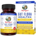 MaryRuth 's Gut Flora Health + Enzymy CLAS124; Prebiotické a probiotické trávicí enzymy pro zdravé Gut biome & Digestive Support CLAS124; Gastrointestinální zdraví CLP Certified CLAS124; 60 Kapsle CLAS124; Až 2 Měsíční dodávky