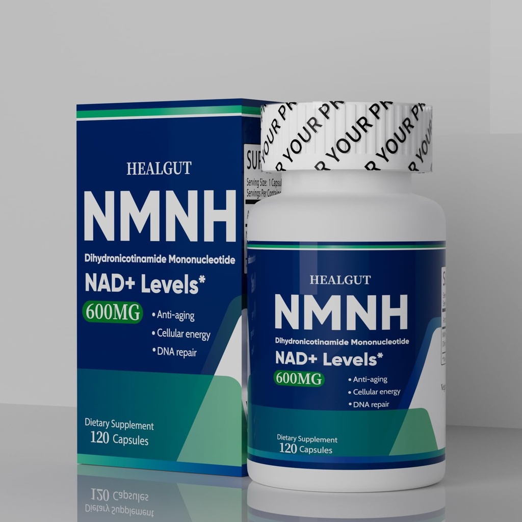 NMNH dodatek k posílení NAD + Úrovně - Liposome Kapsle 120 Podání pro ženy proti stárnutí