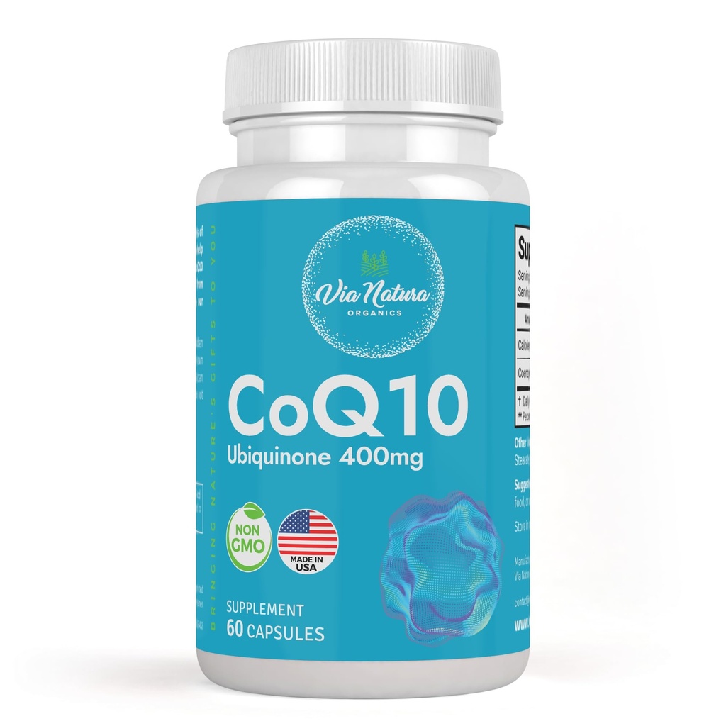 CoQ10 Ubiquinon 400mg CLAS124; dodatek CLAS124; 60 Kapsle