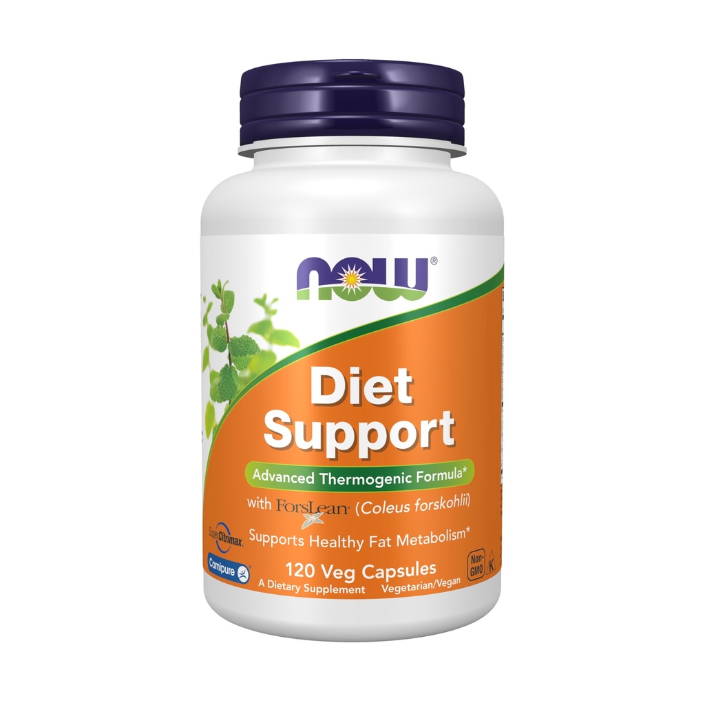 Nyní Potraviny doplňky, Dietní podpora s ForsLean ® (Coleus forskohlii), 120 Veg Kapsle