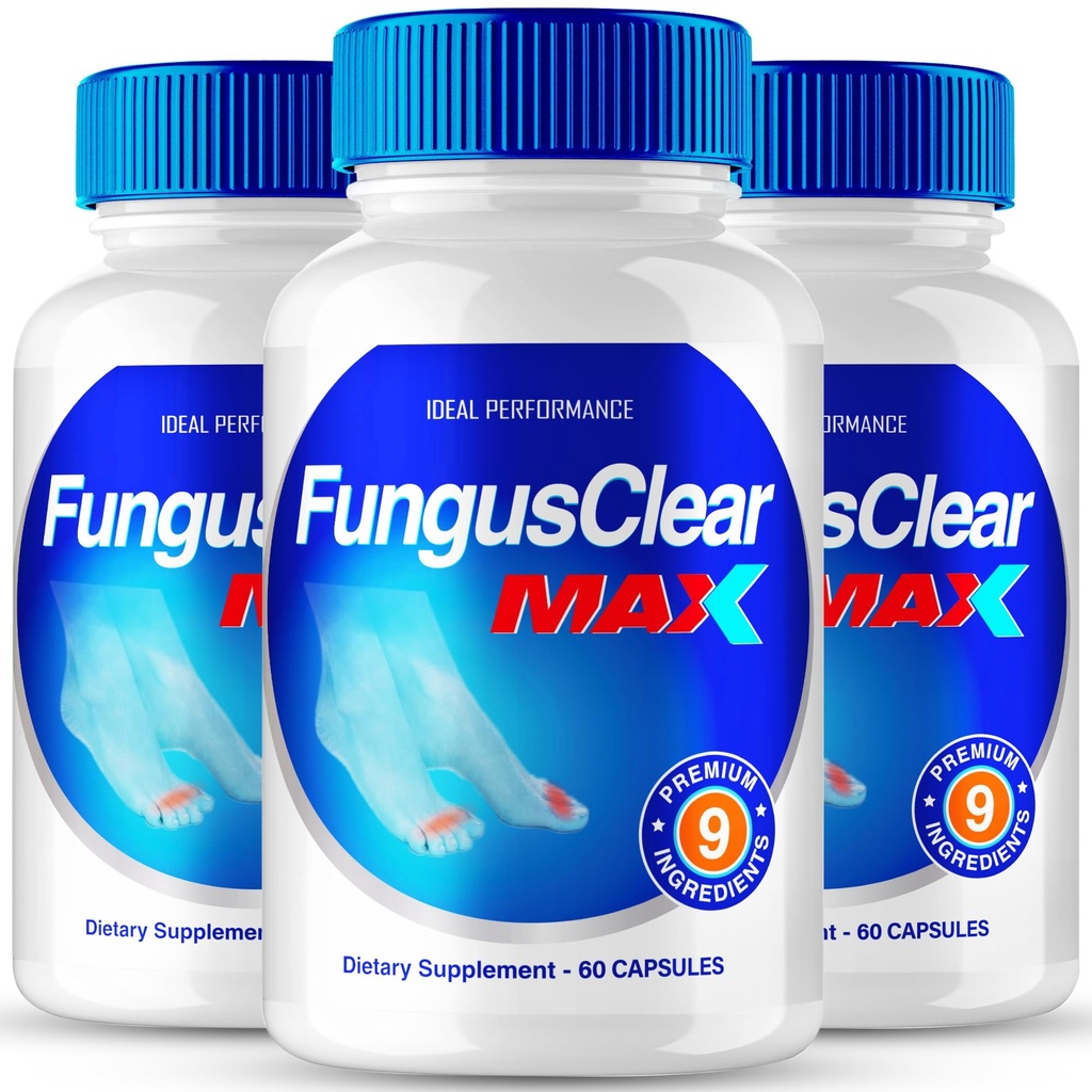IDEAL VÝKONNOST (3 balení) Fungus jasné Max Toenail pilulky (180 Kapsle)