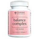 Balance Complex 17- in-1 Vaginální zdraví 100 Bilion Probiotika pro ženy pH Rovnováha s Cranberry & D- Mannose cruin124; Podpora močové trakt Zdraví pro Vaginální zápach & Vaginální Flora, 60 Kapsle