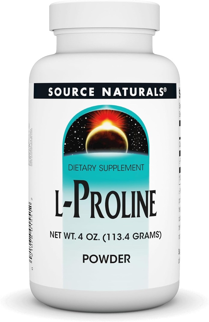 Zdroj Naturals L- Proline Powder - 4 Ounce