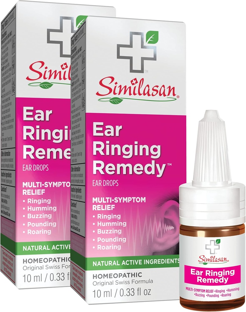 Portugasan Uch Ringing Remedy Drops, 0.33 Ounce, 2 Count