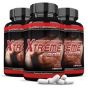 Odůvodněné laboratoře (3 balení Oxid dusnatý Xtreme 5000 Pokročilé pánské Heath Formule 60 Kapsle