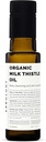 Erbology Organic Milk Thistle Oil 3.4 fl oz - Cold- Pressed - High in Vitamin E - Detoxification - Straight from Farm - Non GMO - No Additives or Preservatives - Recyclable Glass Bottle
