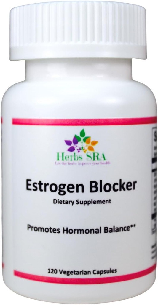 Estrogen Blocker - Advanced Formule s DIM & Resveratrol - Podporuje hormonální rovnováhu a buněčné zdraví - 120 Vegetariánské kapsle