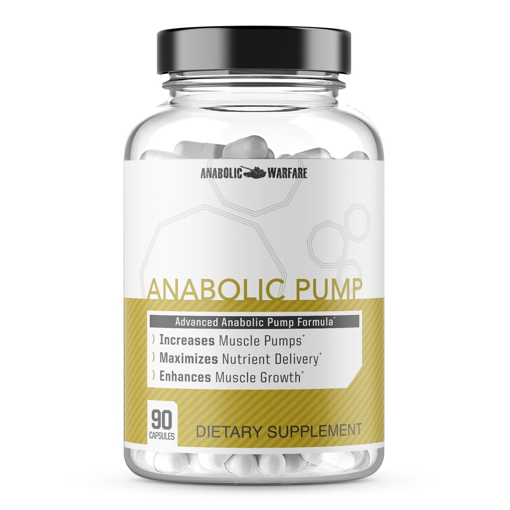 Anabolické čerpadlo, Advanced Pump Formule, Zvýšení svalové čerpadla *, Maximalizovat Nutrient Dodávka * (90 Kapsle)