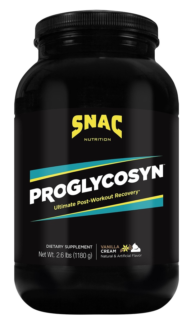 SNAC System Proglykosyn Vanilla Cream 2, 6 lb (1180 g) by SNAC System