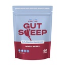 Gut Sweep - Denní stravovací dodatek - Psylium Husk Fiber - Podporuje kontrolu appetit - Lepek zdarma & Plant based - Keto & Paleo Friendly - 40 Služeb - Smíšené Berry